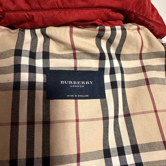 Burberry Bomber Jacket in Red size S - Picture 5 of 16